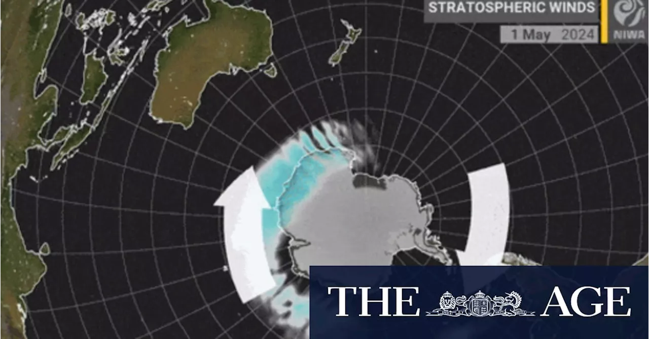 The polar flex bringing icy temperatures across southern Australia