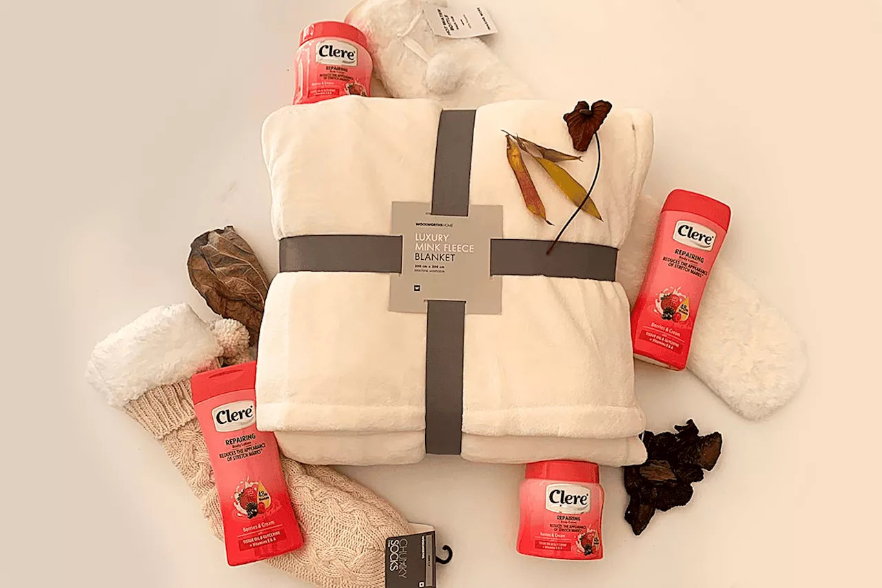 WIN winter warmer hampers from CLERE worth over R2k each!