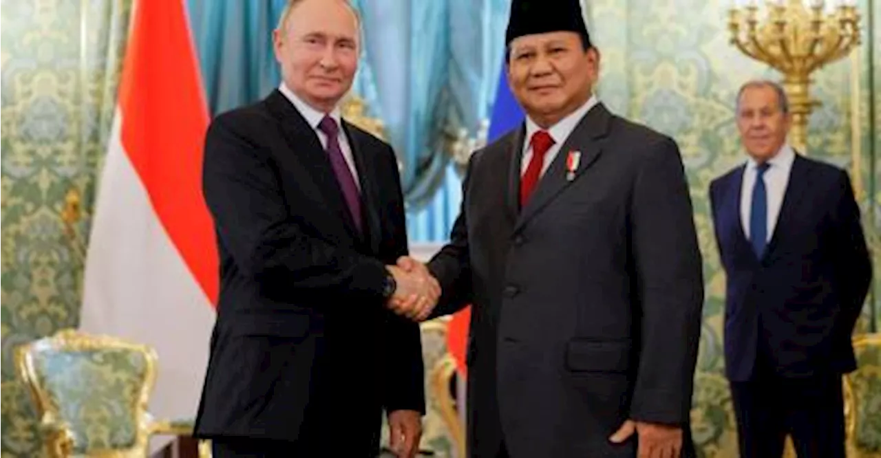 Indonesia president-elect Prabowo says seeks stronger ties with ‘great friend’ Russia