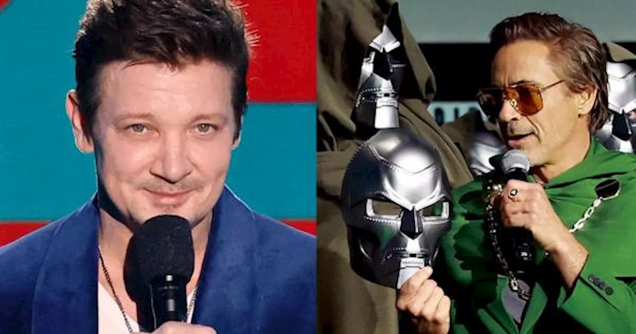 Jeremy Renner reacciona al regreso de Robert Downey Jr. al MCU