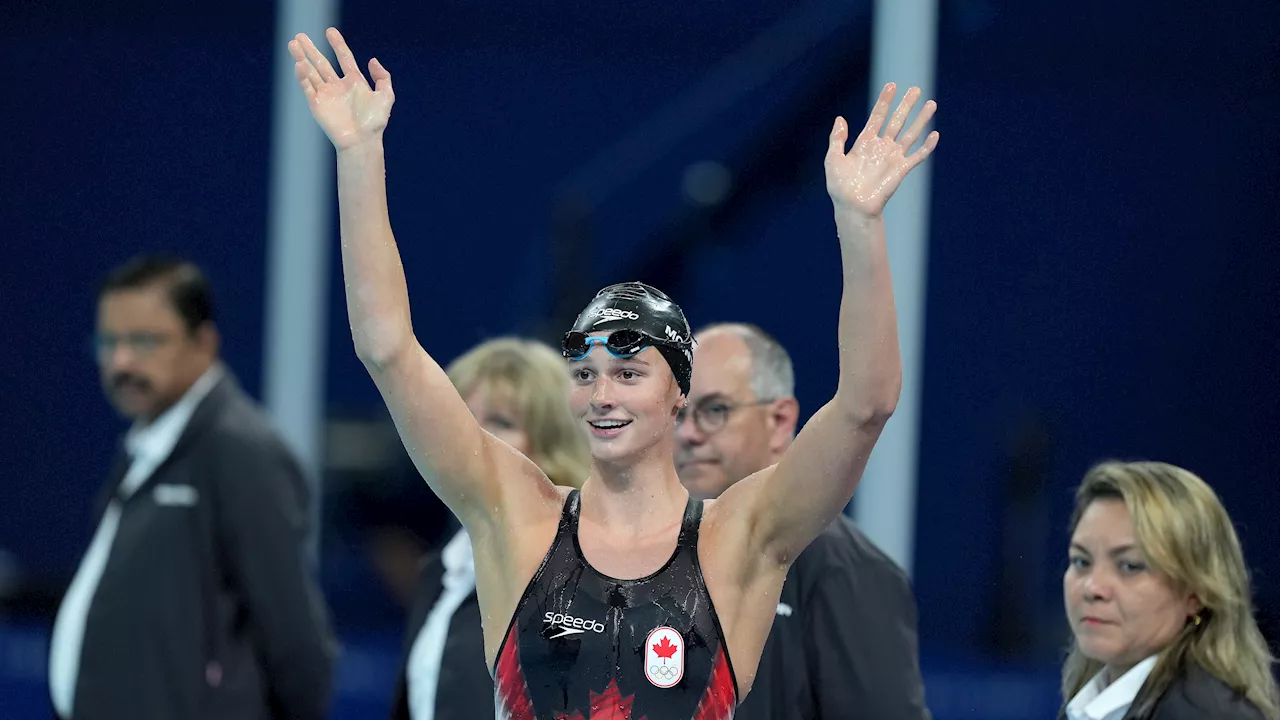 McIntosh takes home gold in women's 200m butterfly for third medal of Olympics