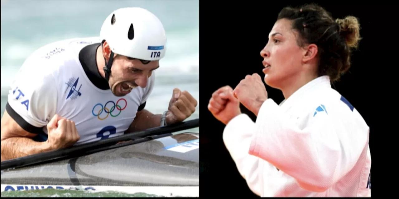 De Gennaro e Bellandi, oro Canoa Slalom e Judo: che Italia alle Olimpiadi!