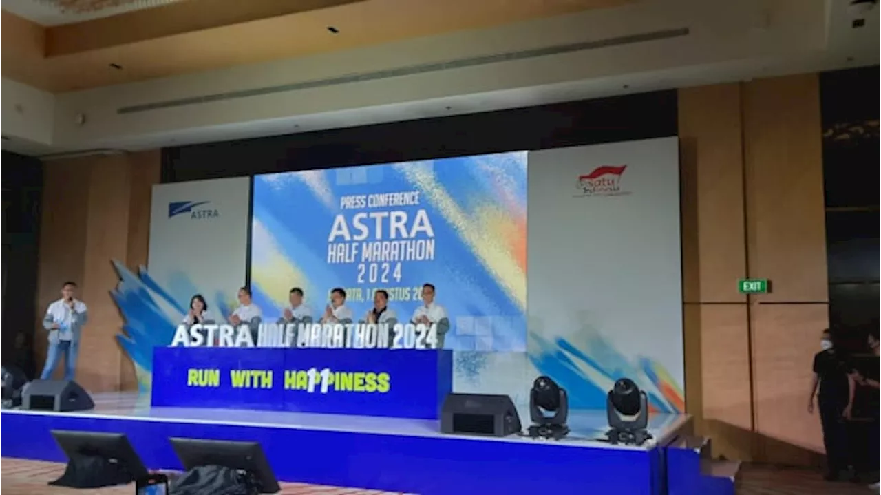 Astra Siapkan Total Hadiah Rp200 Juta untuk Ajang Lari Half Marathon 2024