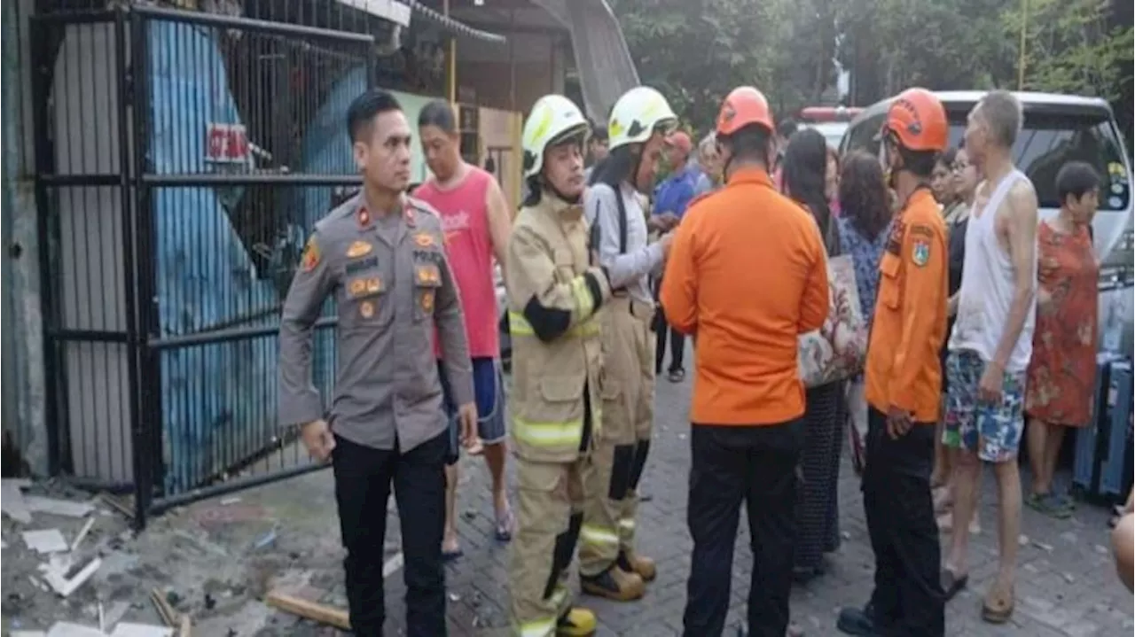 Detik-detik Ledakan Tabung Gas 12 Kg Buat 2 Rumah di Cengkareng Porak Poranda