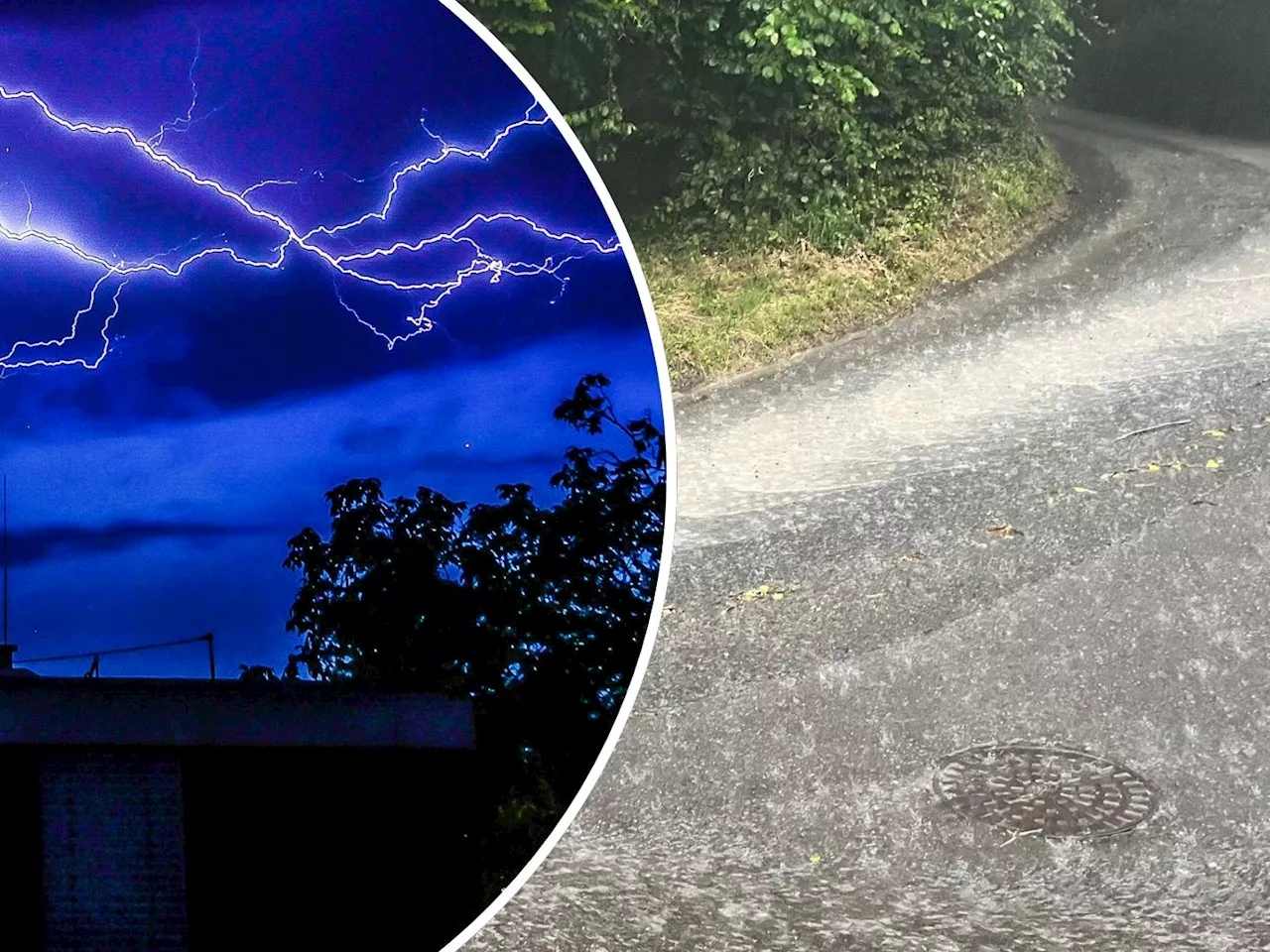 Achtung, erneut Regen und Gewitter im Anmarsch