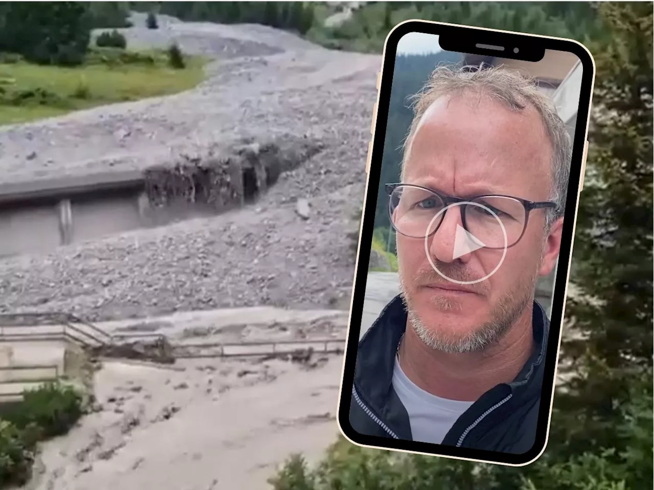 Arlbergstraße nach Erdrutsch wieder befahrbar