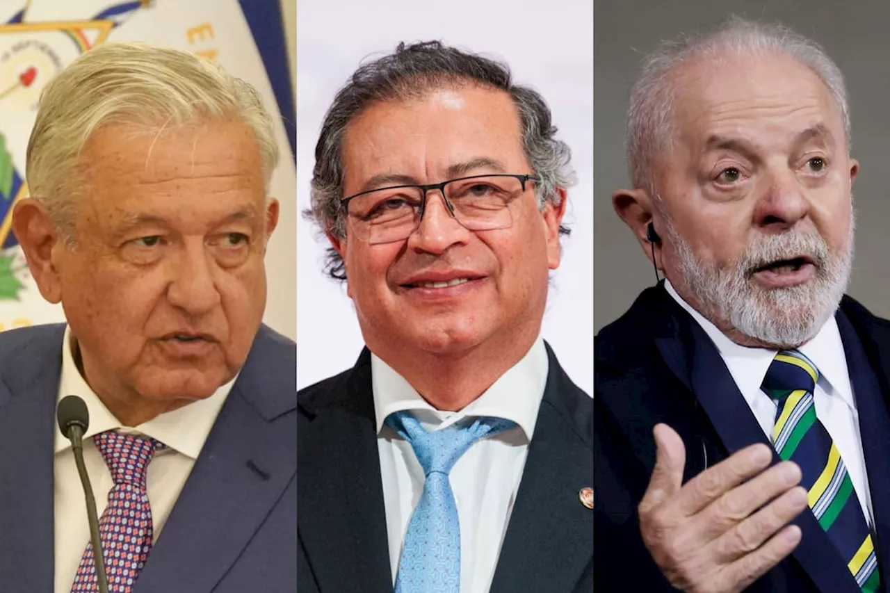 López Obrador hablará con Lula y Petro sobre la crisis en Venezuela