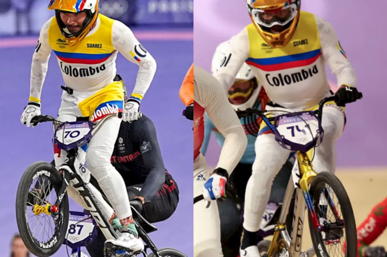 Mateo Carmona y Diego Arboleda, a semifinales de BMX en Juegos Olímpicos