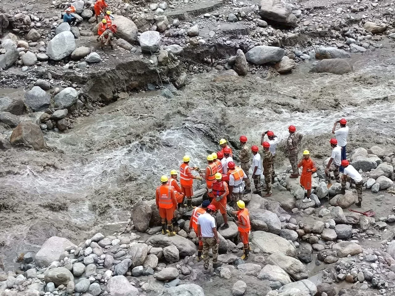 Himachal Cloudburst In Pics: 5 Killed, 50 Missing As Heavy Rains Wreak Havoc