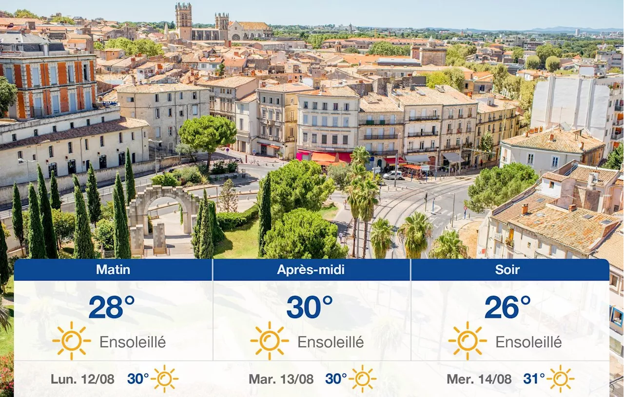 Météo Montpellier: prévisions du dimanche 11 août 2024