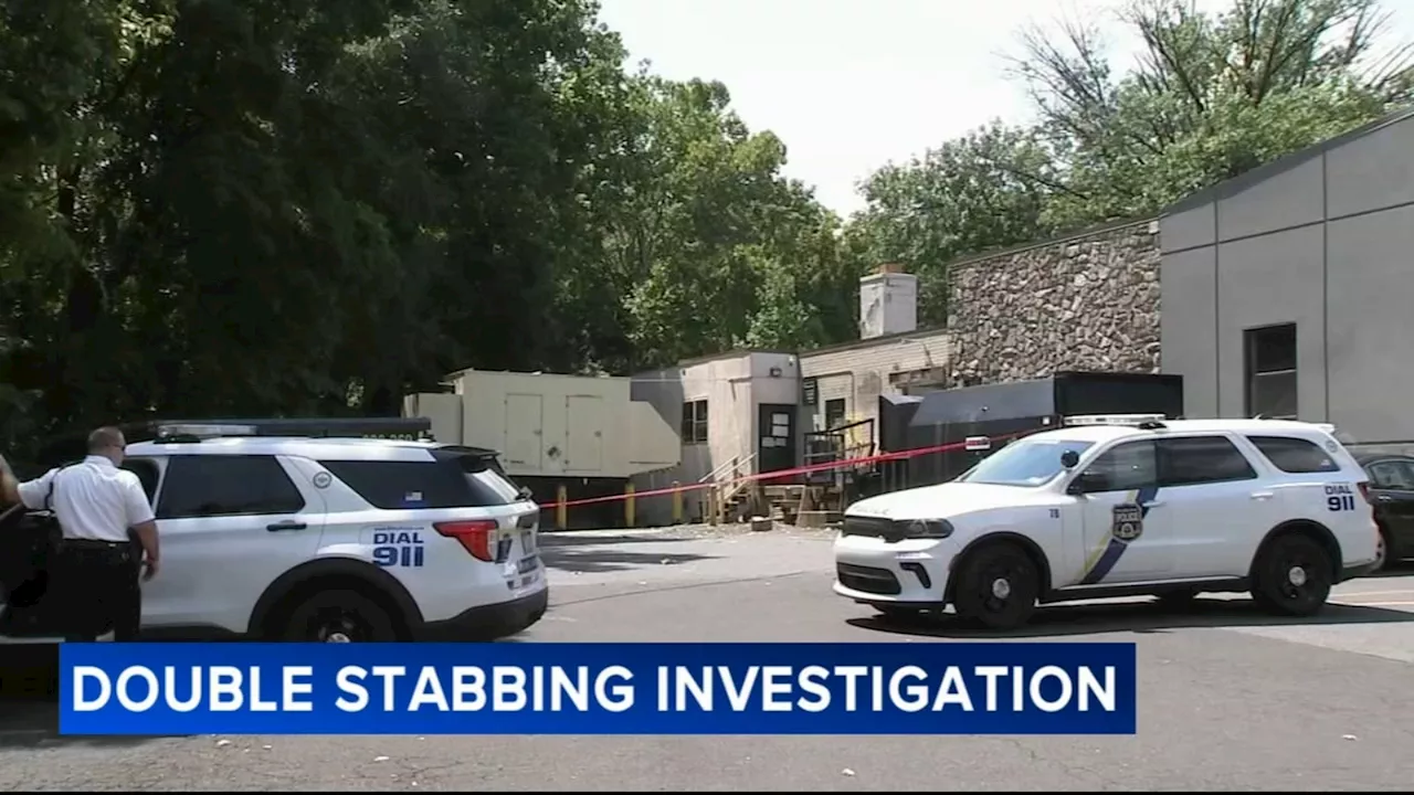 Man in custody after double stabbing at rehab facility in Philadelphia