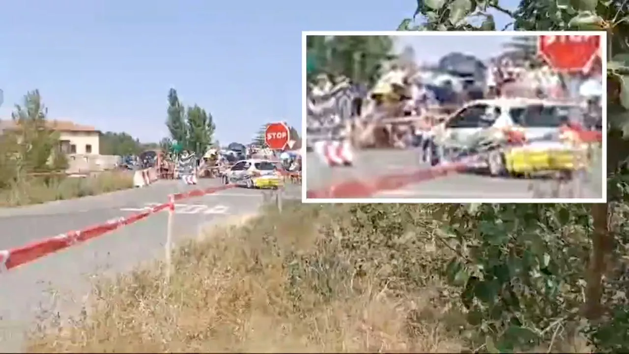 VÍDEO: Momento del atropello múltiple que ha dejado 18 heridos en un rally de Navarra