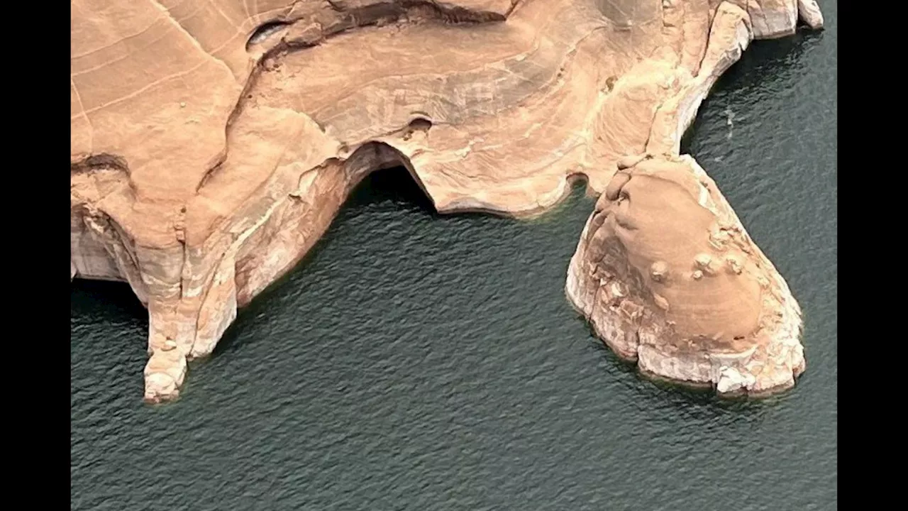 Large geological feature known as 'Double Arch' and 'Toilet Bowl' collapses in southern Utah