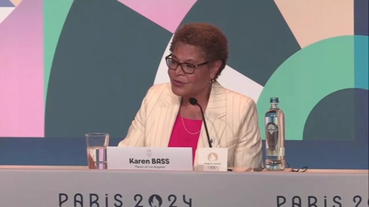 Mayor Karen Bass promises 'no-car games' when Los Angeles hosts 2028 Summer Olympics