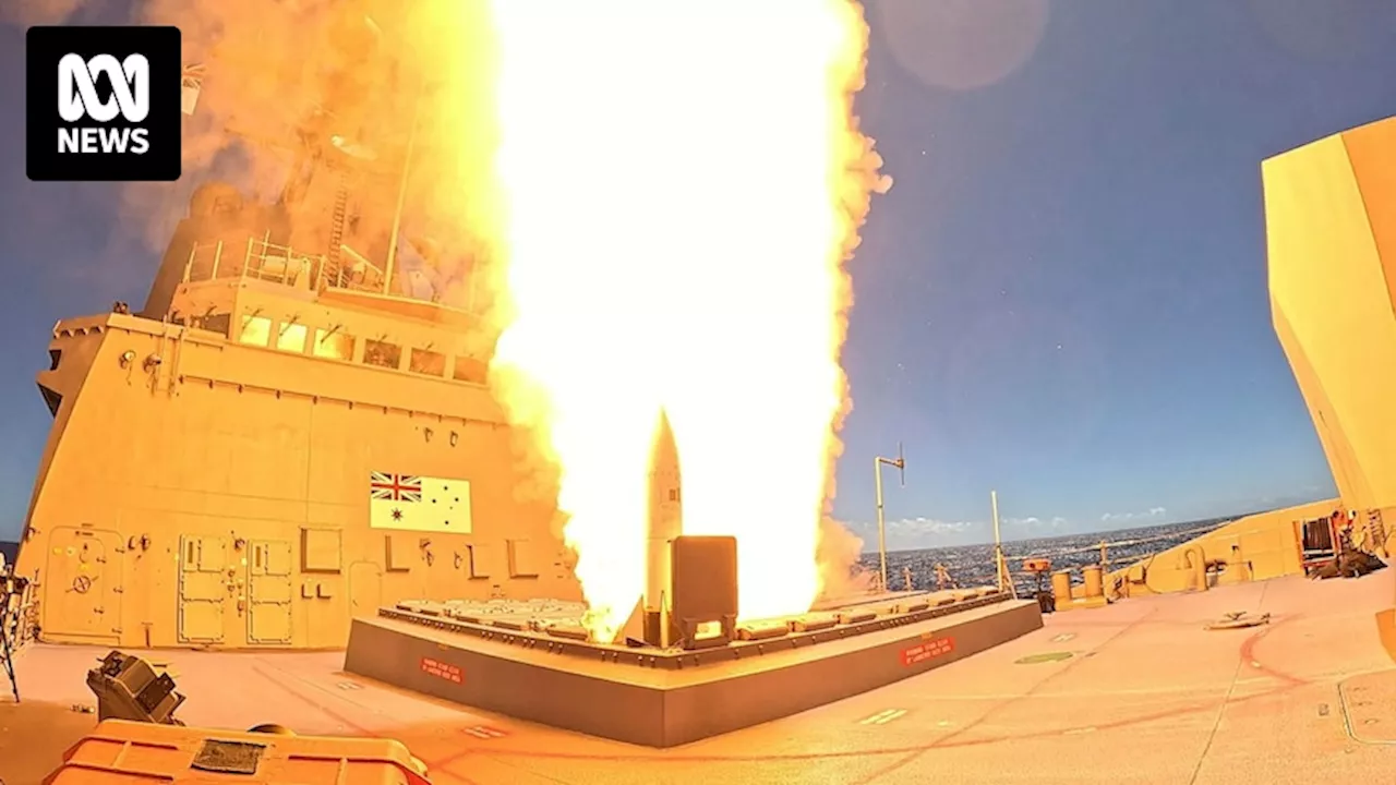 Royal Australian Navy fires long-range Standard Missile 6 in military exercise near Hawaii