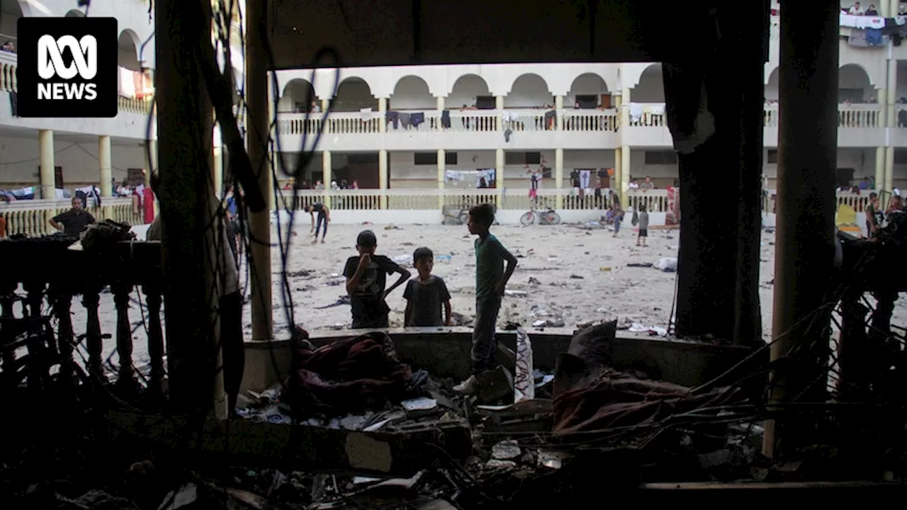 White House 'deeply concerned' over Israeli airstrike that hit east Gaza school sheltering displaced Palestinians