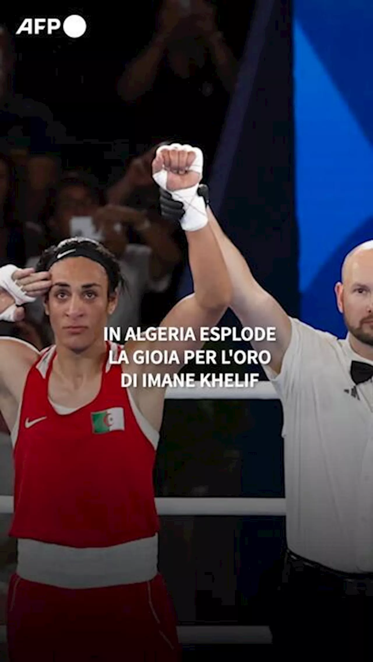 In Algeria esplode la gioia per l'oro di Imane Khelif