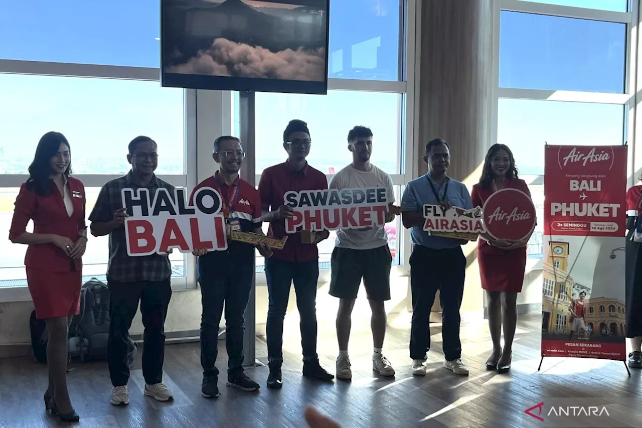 AirAsia buka penerbangan perdana Bali-Phuket