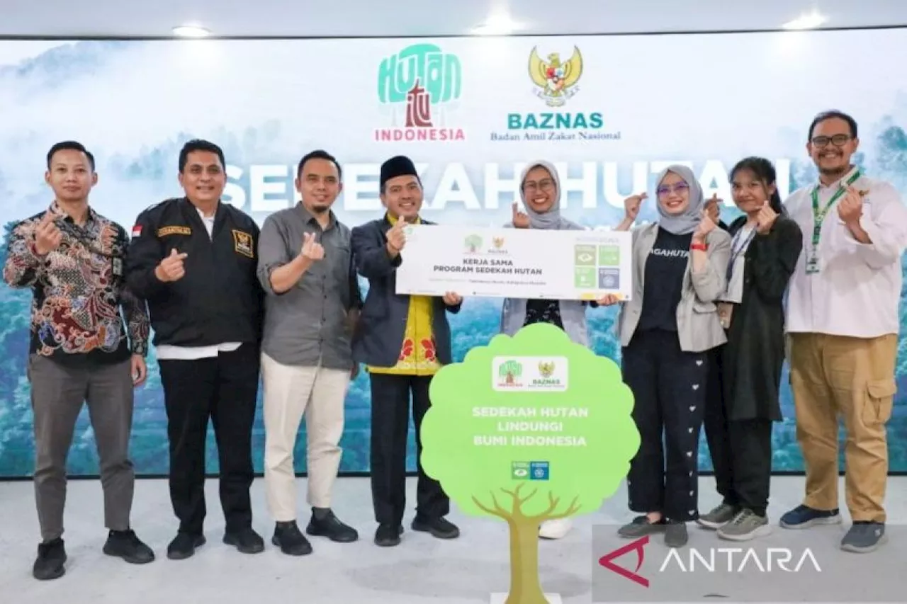 Baznas-HII ajak masyarakat jaga lingkungan lewat Program Sedekah Hutan