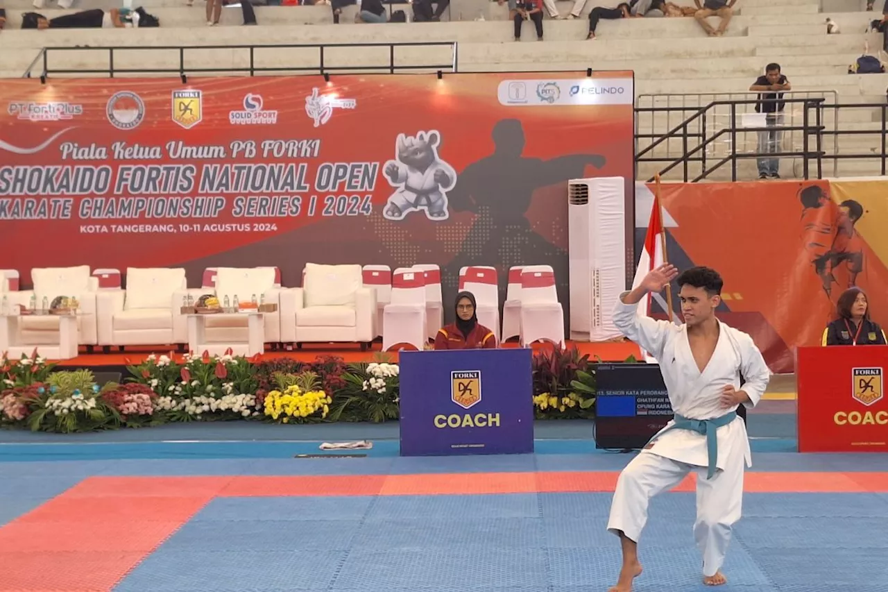 Sebanyak 1003 karateka bersaing di Shokaido Fortis National Open 2024