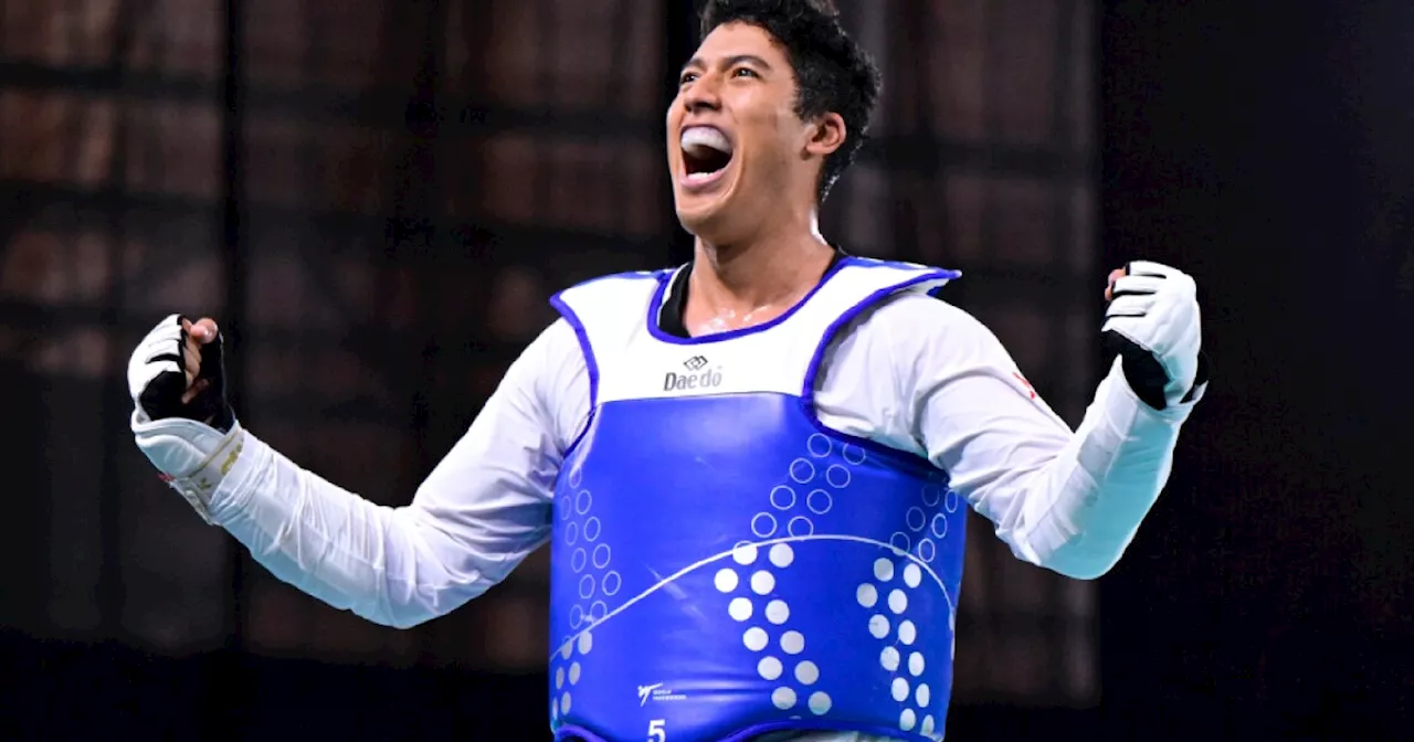 Carlos Sansores pierde en cuartos de final de taekwondo en París 2024