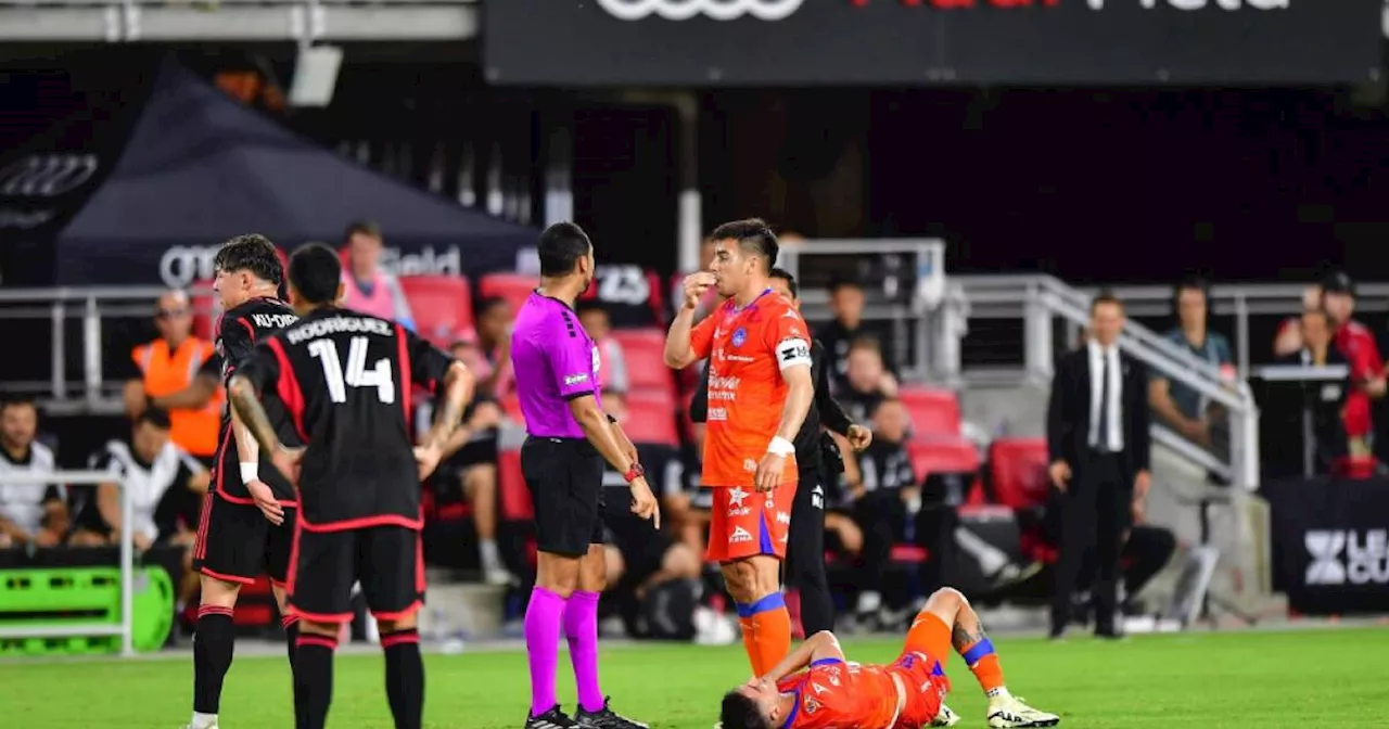 ÚLTIMO MOMENTO: La LESIÓN que dejó fuera a Gustavo del Prete del DC United vs Mazatlán