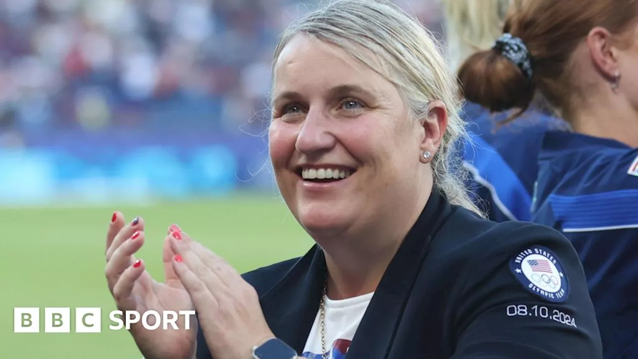 Emma Hayes: Olympics football gold with USA 'greatest moment' of career for former Chelsea manager