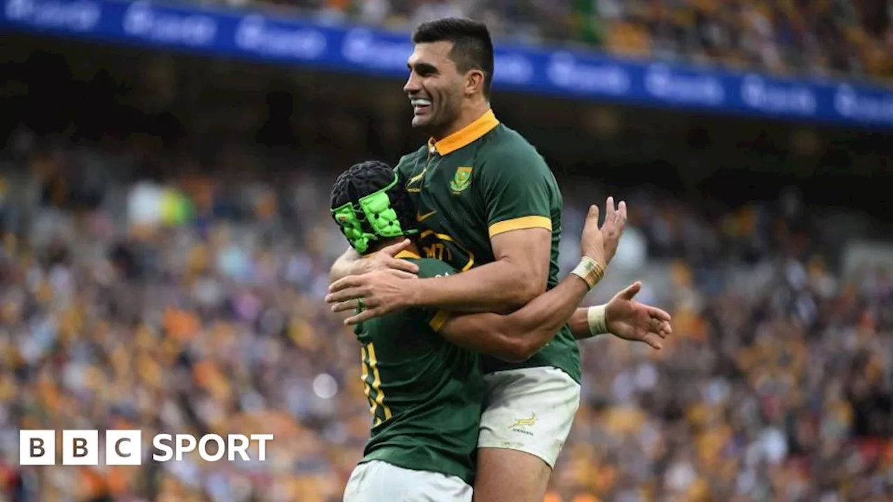 Rugby Championship: South Africa crush Australia in opener