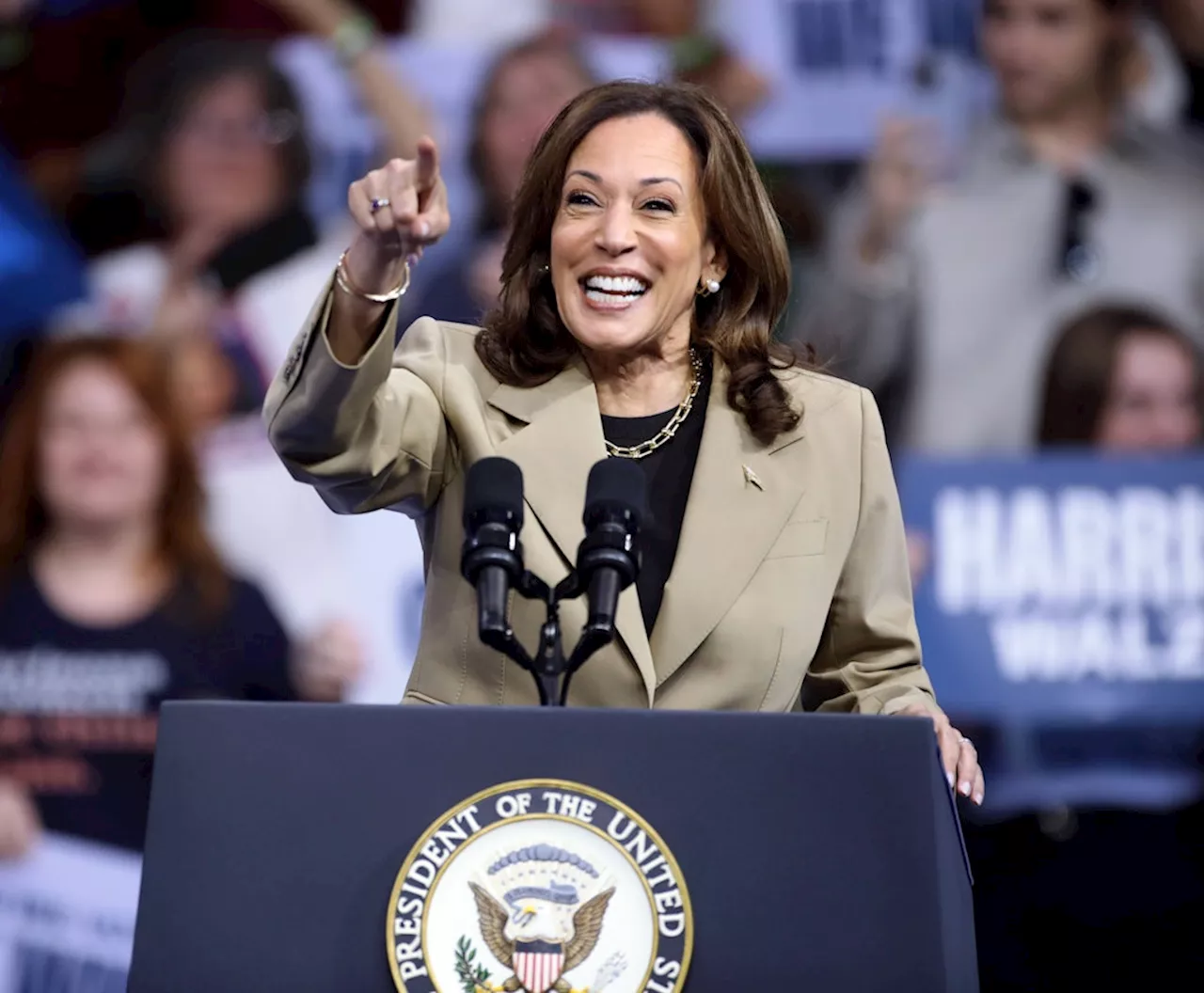 Kamala Harris in drei wichtigen US-Bundesstaaten vor Donald Trump