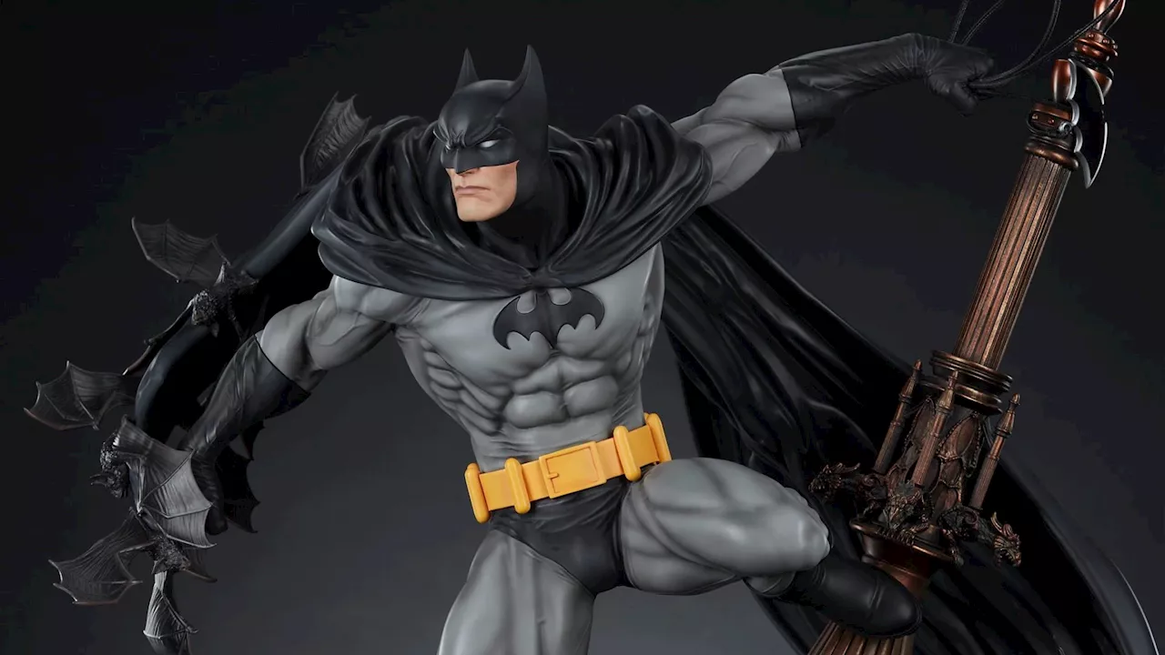 Return to Gotham with Sideshow's New Batman (Black Variant) Statue