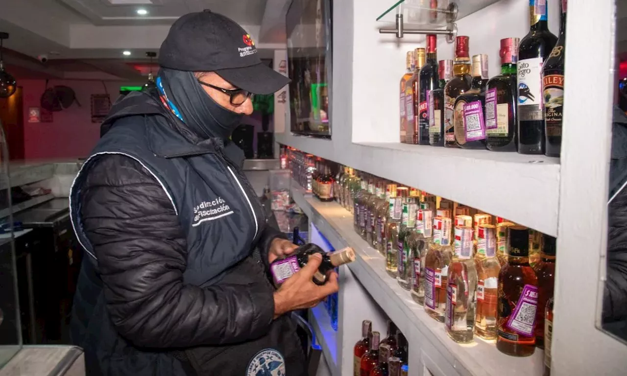 Clausuraron dos establecimientos por venta de licor adulterado en Engativá, Bogotá