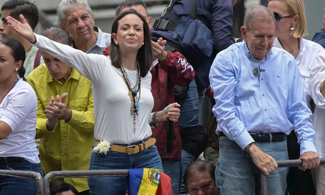 María Corina Machado llama a una 'protesta mundial' para mostrar actas electorales