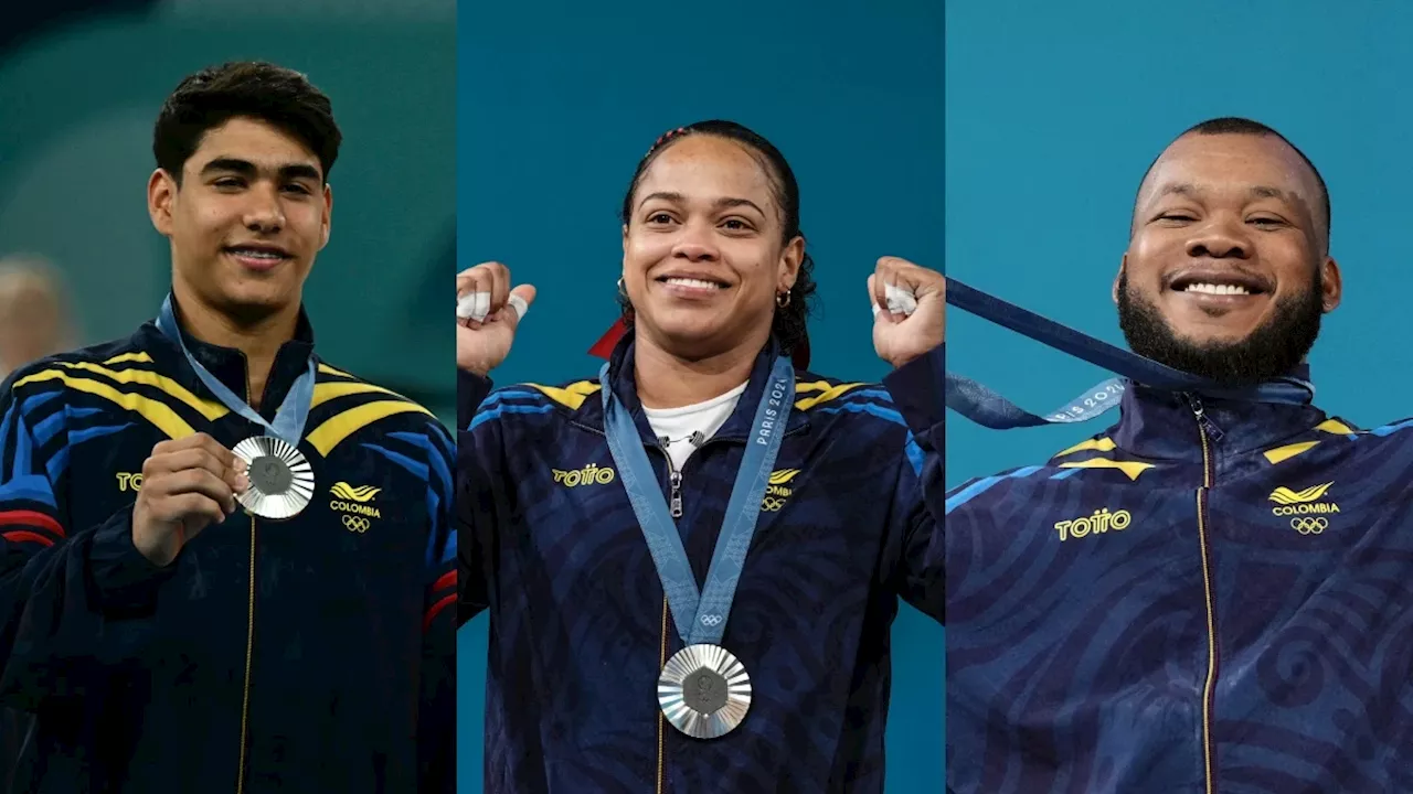 Revelan cuántos tocayos tienen los medallistas colombianos de los Olímpicos París 2024