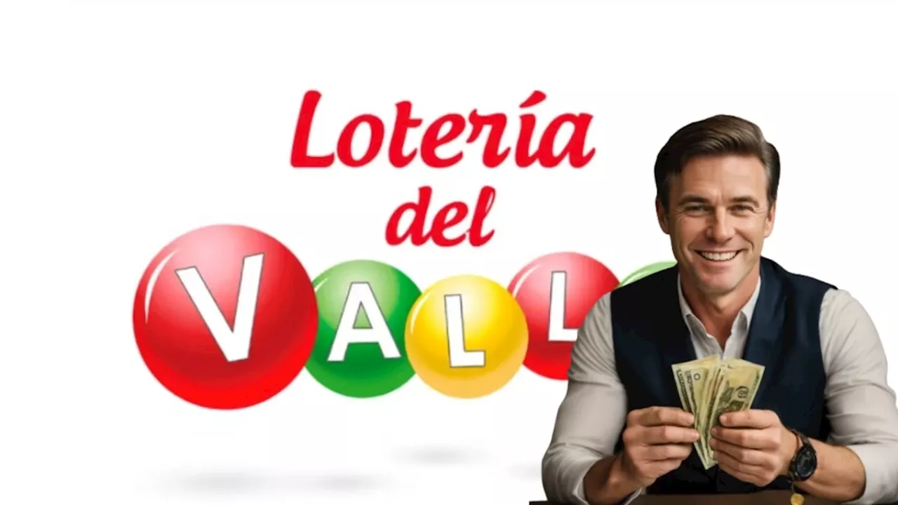 Lotería del Valle, último sorteo: consulte si ganó hoy 8 de agosto de 2024