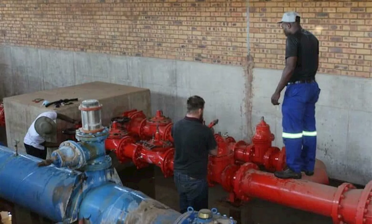 Municipality removes illegal connections at Mamelodi reservoir