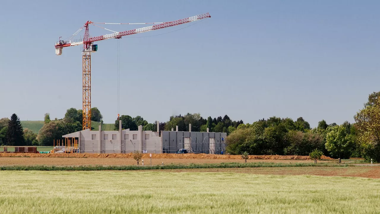 Mehr statt weniger: Flächenverbrauch in Bayern steigt