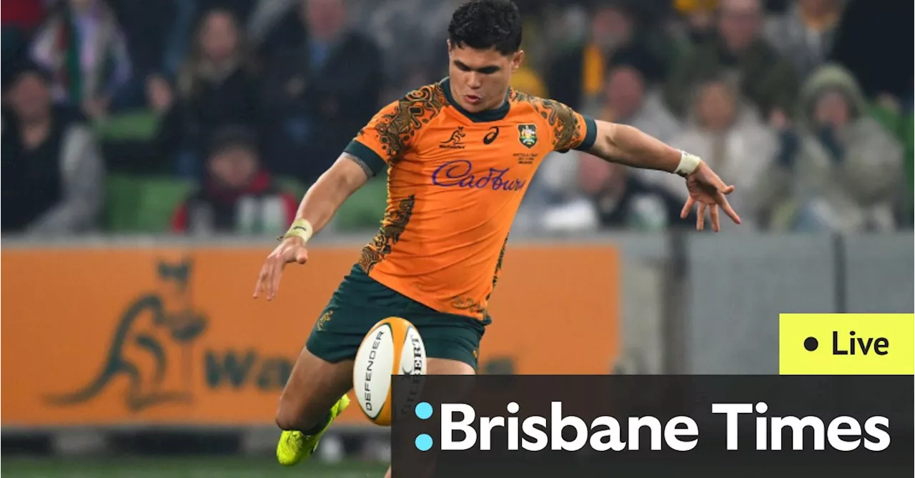 Rugby Championship 2024 LIVE: Wallabies take on the world champions in Brisbane