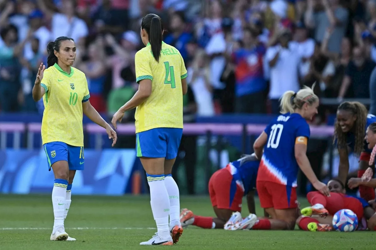 Brasil perde para os EUA e ficam com a prata nos Jogos de Paris