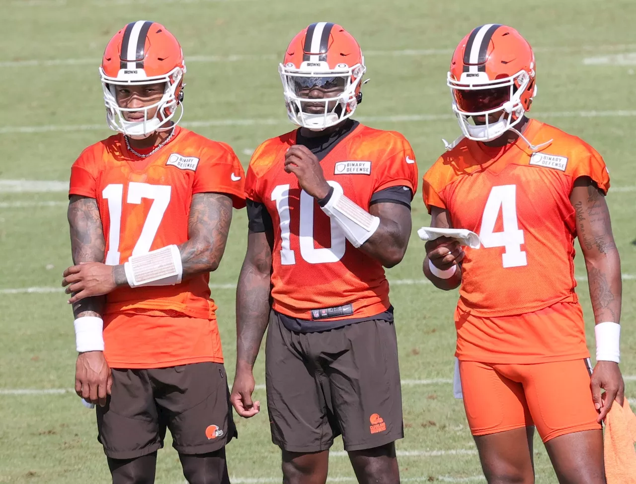 Browns QB Jameis Winston will be followed by Tyler Huntley then Dorian Thompson vs. Packers; Myles Garrett, A