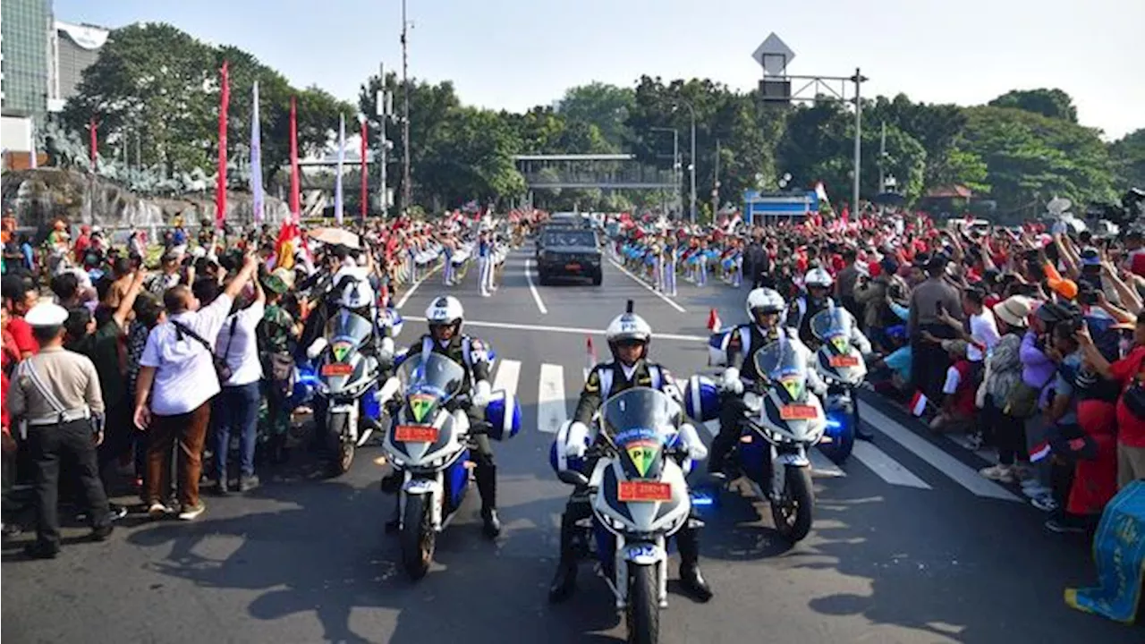 Sejarah! Bendera Duplikat Merah Putih-Teks Proklamasi Diarak Monas-IKN