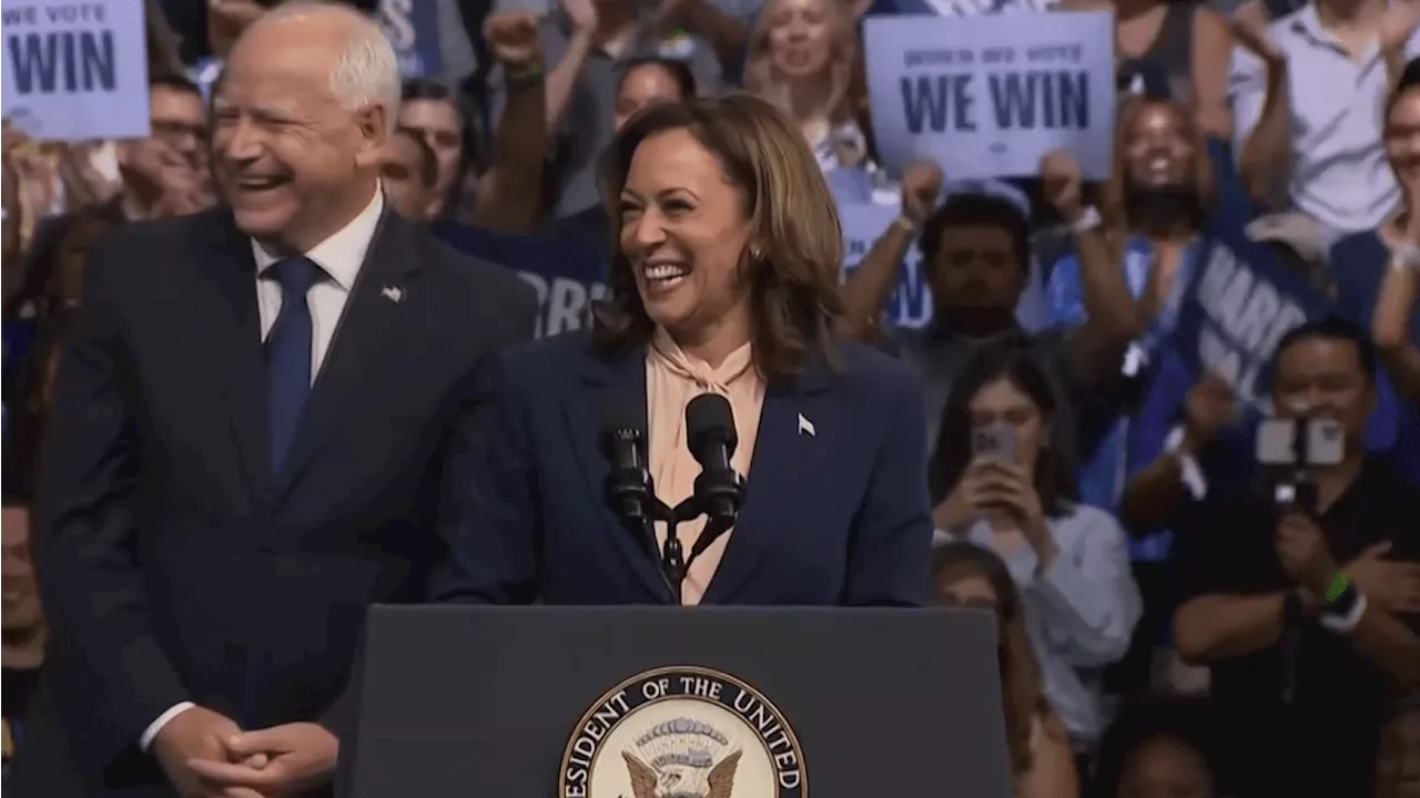 Kamala Harris lidera contra Donald Trump em três estados importantes, diz NYT