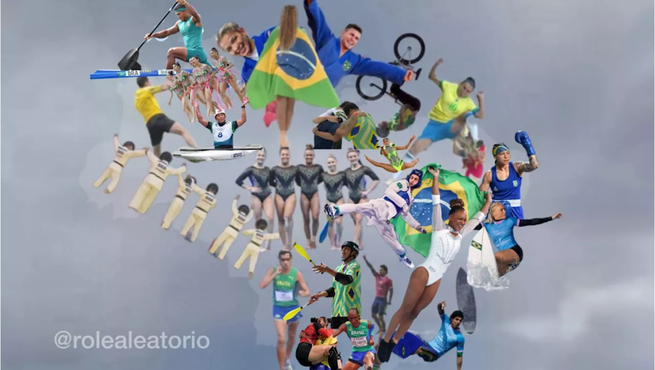 Paris 2024: com Rebeca Andrade e Medina, veja melhores memes da Olimpíada