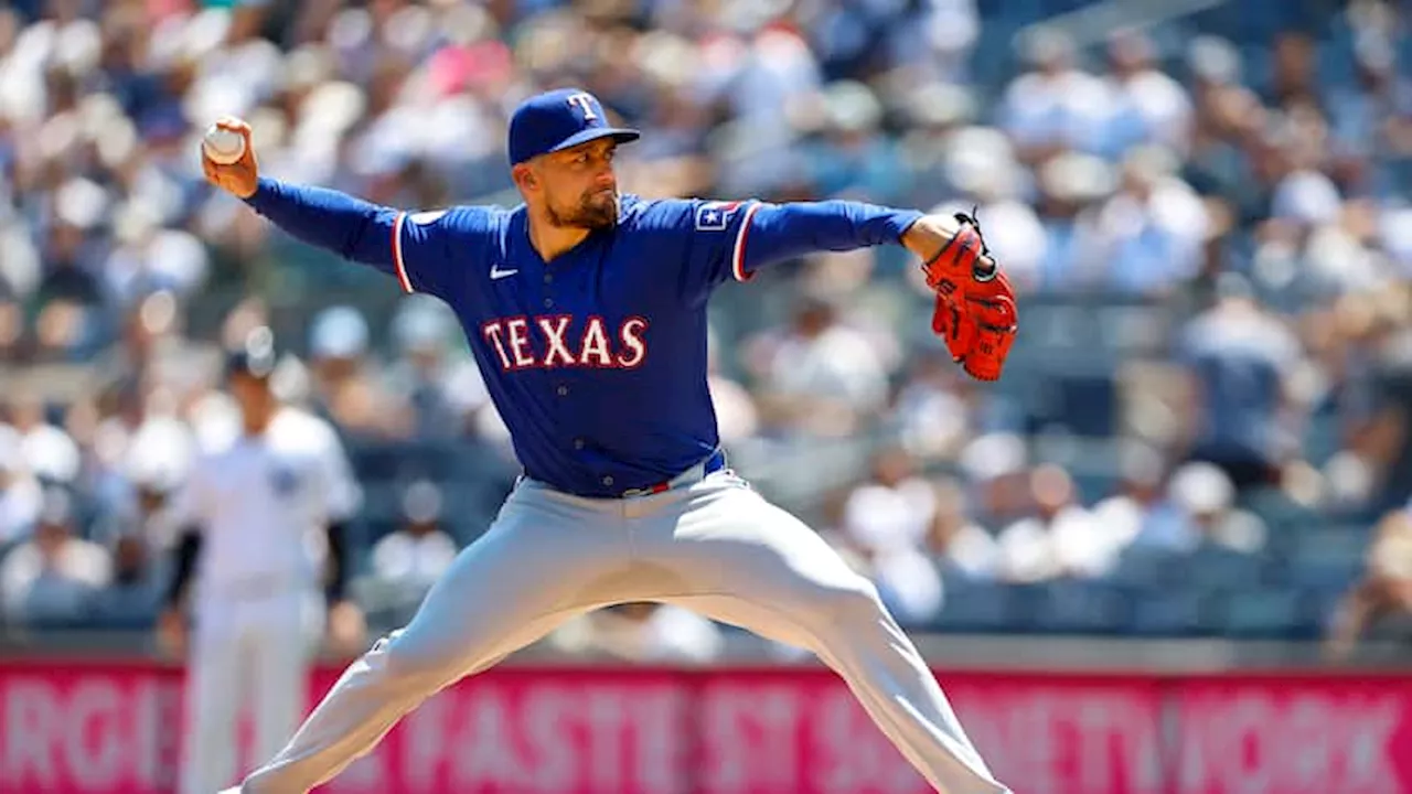 Texas Rangers’ Nathan Eovaldi exits start vs. Yankees with tightness