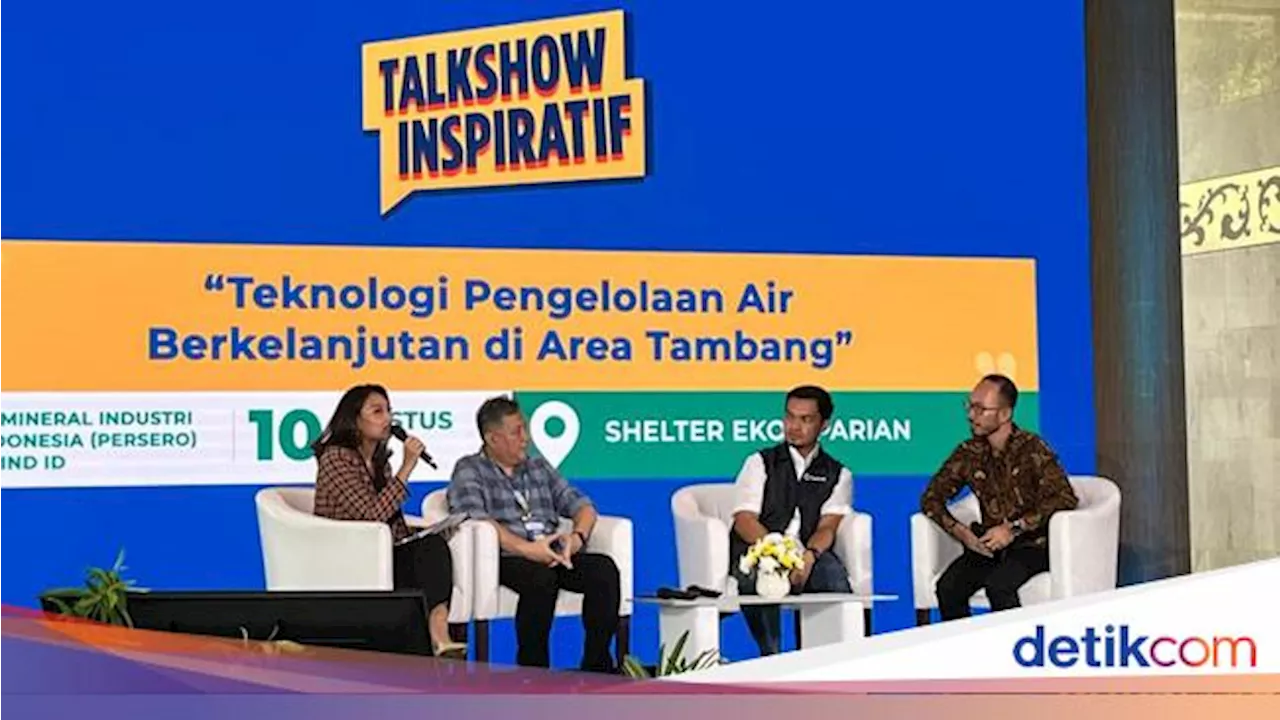 Proyek Energi Hijau Holding Tambang: Bangun PLTA hingga Kelola Air Tambang