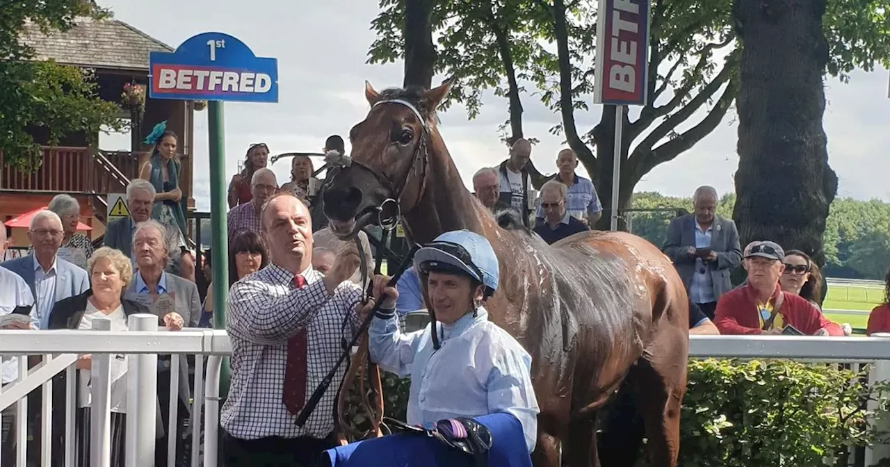 Old Cock wins the Betfred 'The Classic Bookmaker' Handicap at Haydock Park