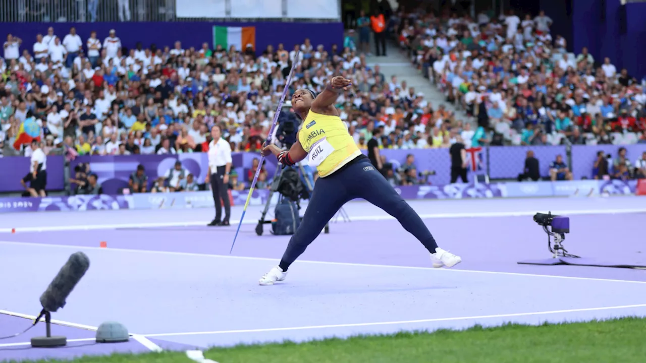 Flor Denis Ruíz consigue el diploma número 12 para Colombia en París 2024