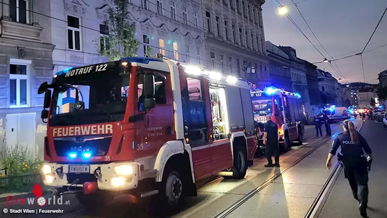 Wien: Person bei Zimmerbrand im 16. Bezirk gerettet