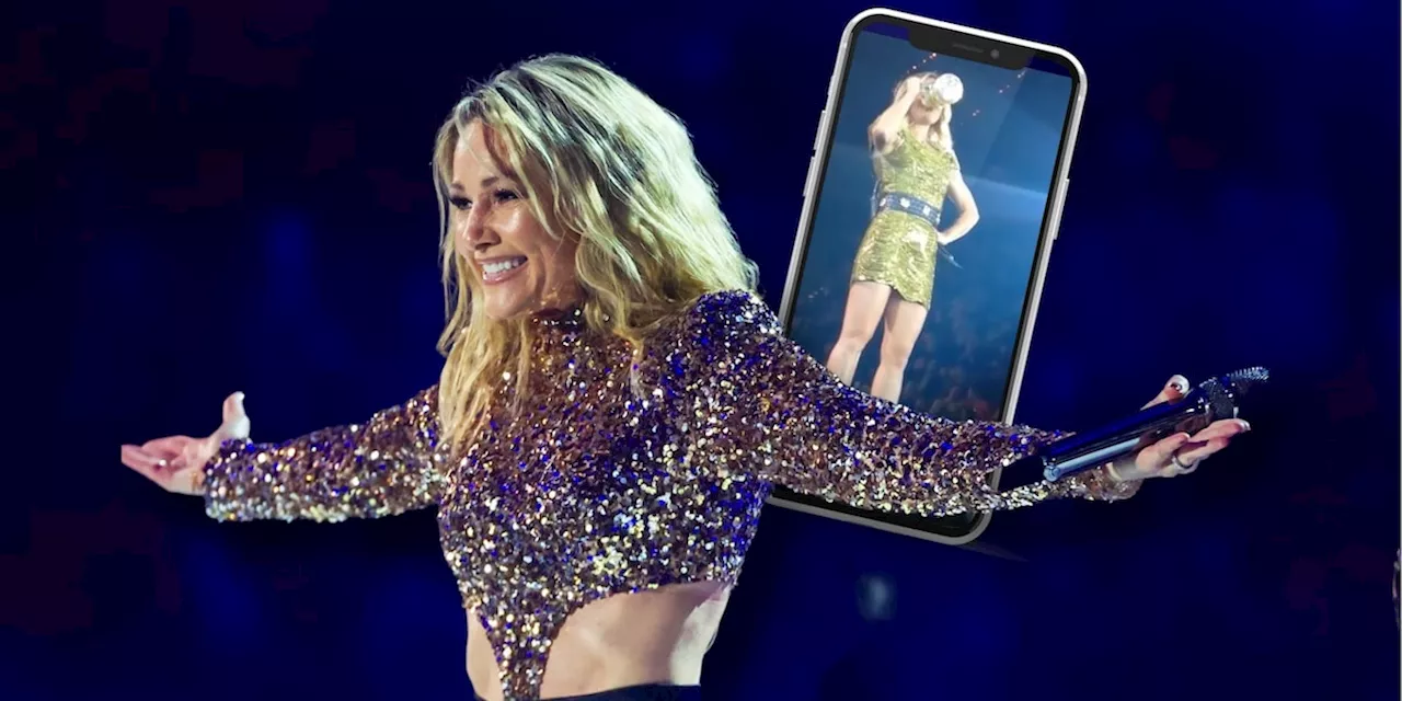 So schnell ext Helene Fischer eine Maß Bier auf der Bühne: „Ich hatte Durst“