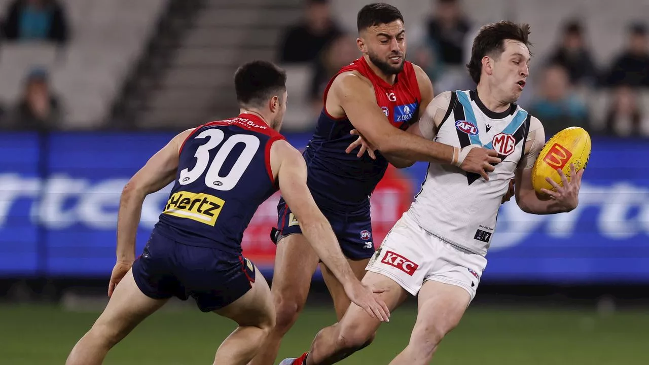 LIVE AFL: Dees’ hot start to defining Port clash with high stakes in finals race