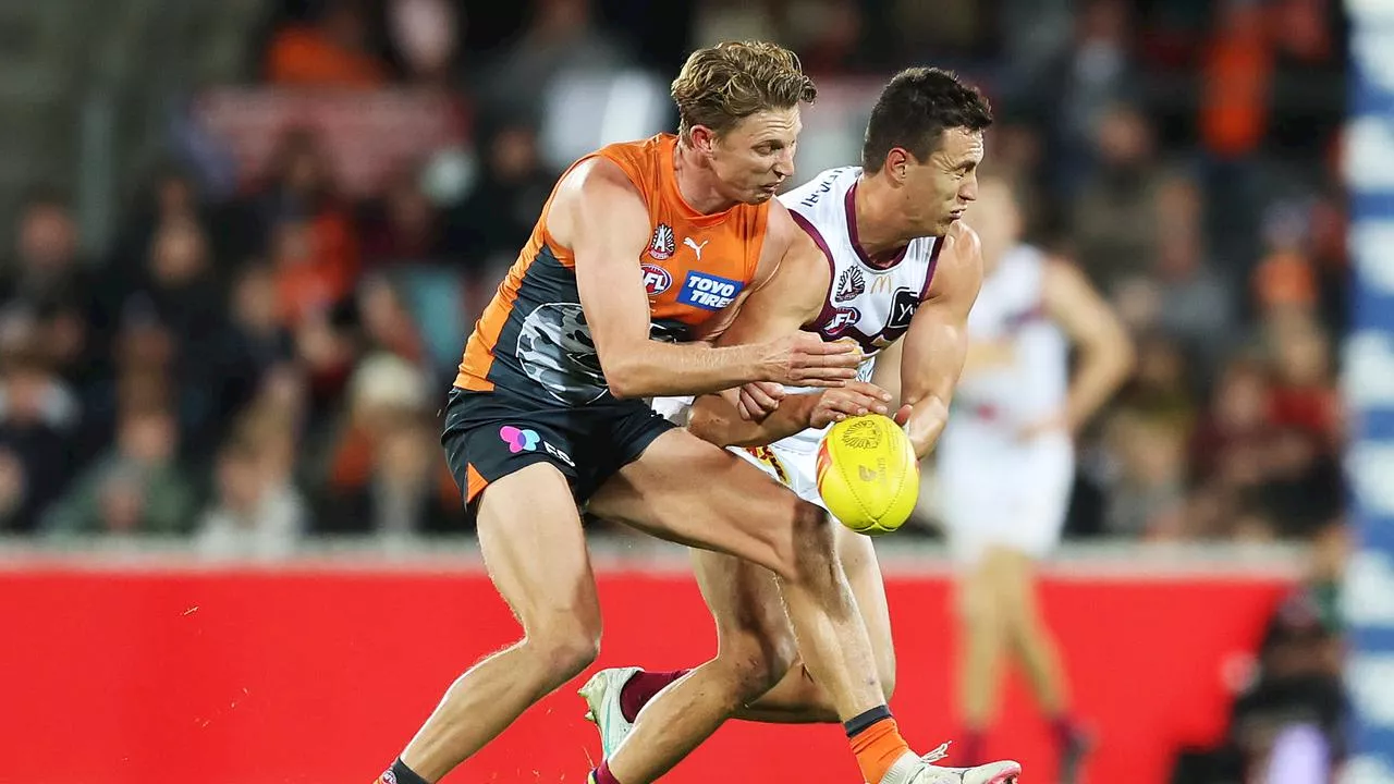 LIVE AFL: Red-hot Lions, Giants set to lock horns in mouth-watering top four clash